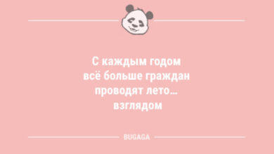 Photo of Анекдоты для настроения: «С каждым годом всё больше граждан проводят лето…» (12 шт)
