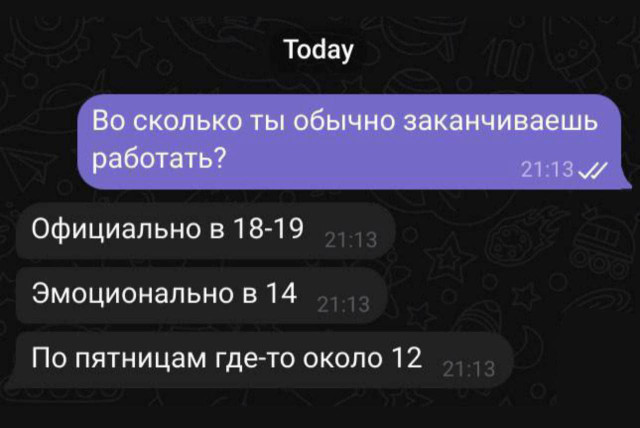 Photo of Пятничные фотоприколы: «Во сколько ты обычно заканчиваешь работать?» (36 фото)