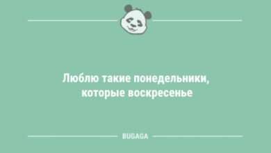 Photo of Шутки и анекдоты для всех: «Люблю такие понедельники…» (9 шт)